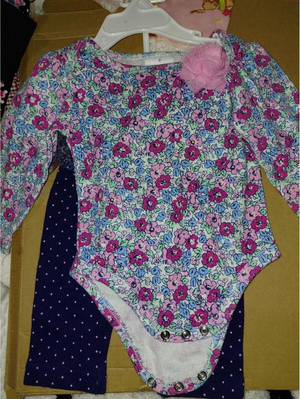 Laura Ashley baby 2 piece floral size 6to9 months